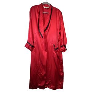 Victoria’s Secret Red Lingerie Robe Size‎ S No Robe Tie